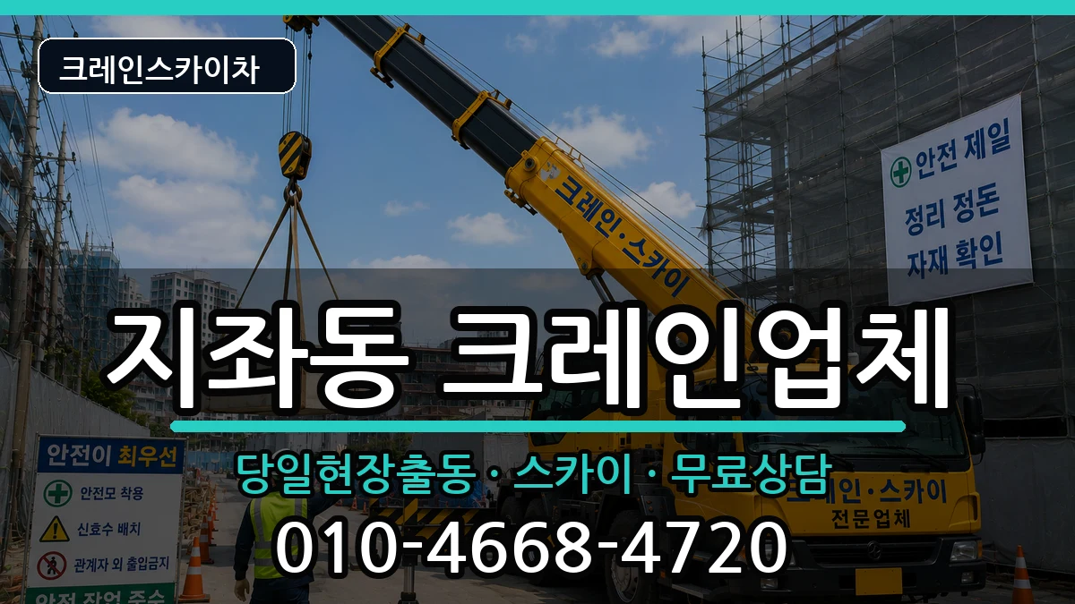 경상북도김천시지좌동 크레인 장비 처리 안내 이미지 3