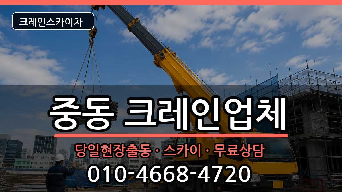 부산광역시해운대구중동 크레인 부산광역시해운대구중동 크레인 장비 처리 안내 이미지 3