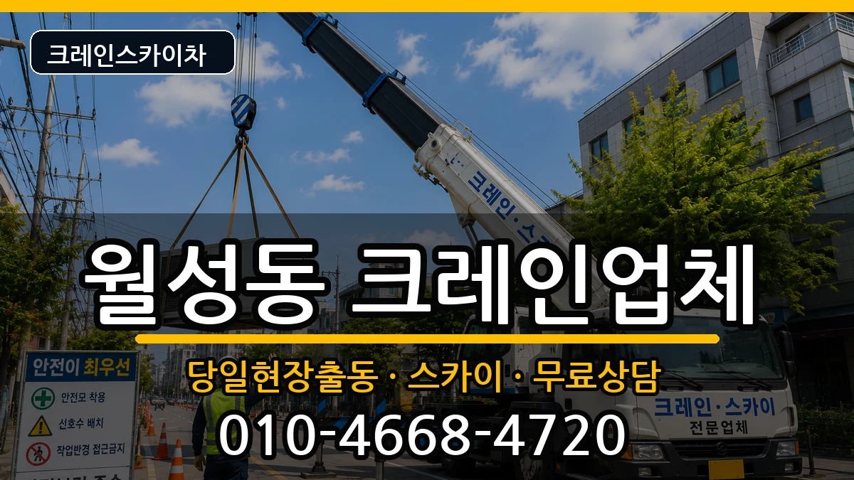 대구광역시 달서구 월성동  크레인 FAQ형