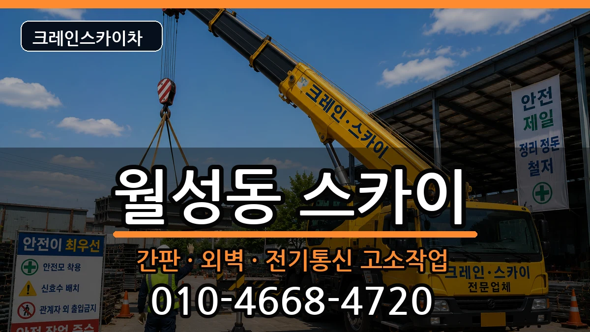 경상북도경주시월성동 스카이 장비 처리 안내 이미지 1