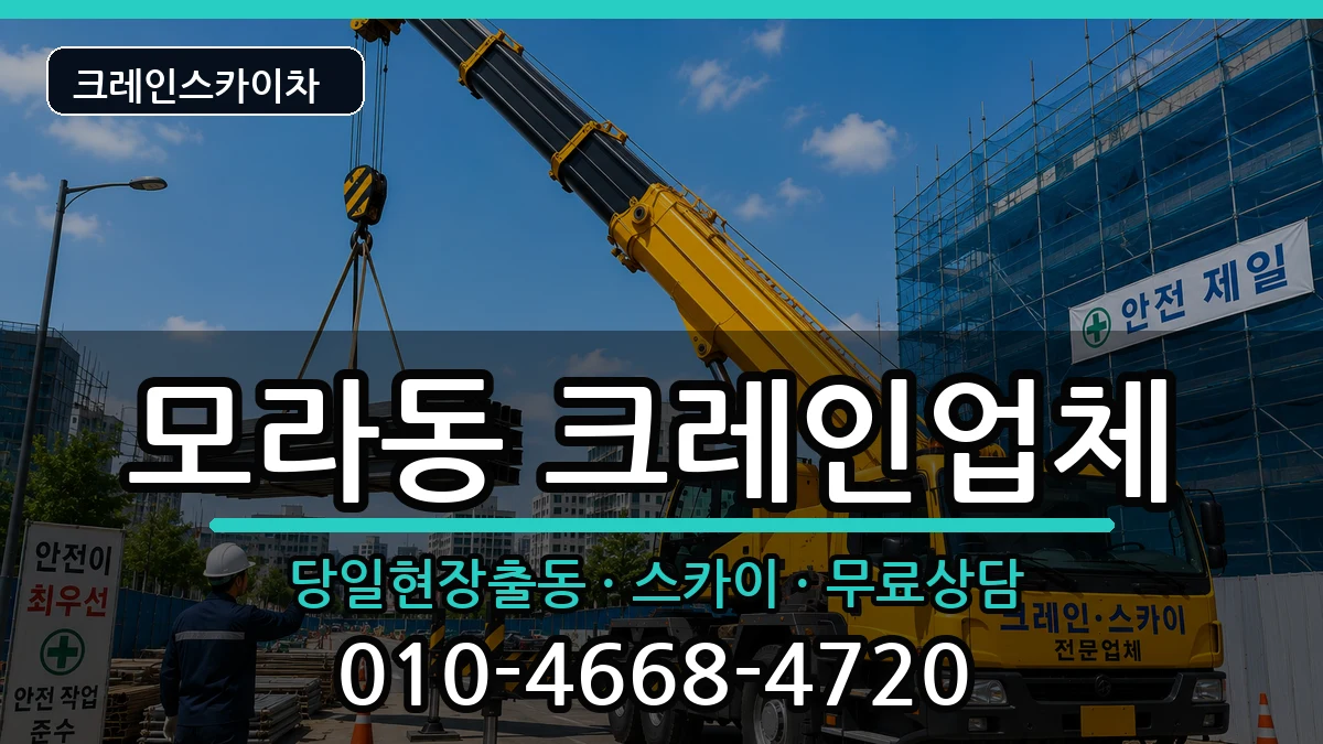 부산광역시 사상구 모라동  크레인 정보형