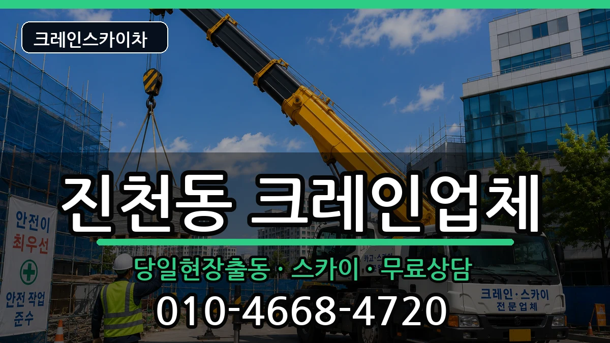 대구광역시달서구진천동 크레인 장비 처리 안내 이미지 1