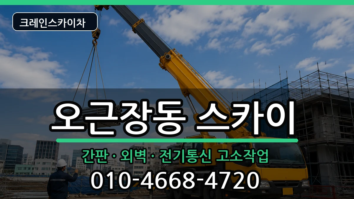 충청북도청주시청원구오근장동 스카이 장비 처리 안내 이미지 2