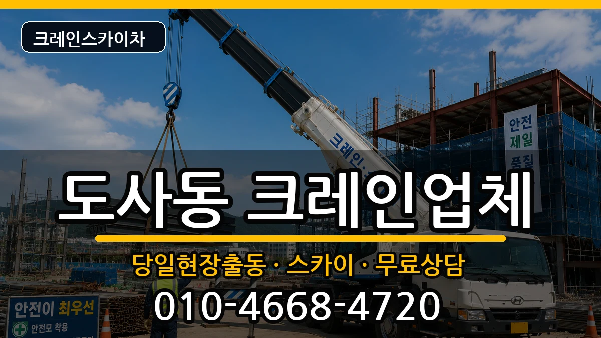 전라남도순천시도사동 크레인 전라남도순천시도사동 크레인 장비 처리 안내 이미지 2