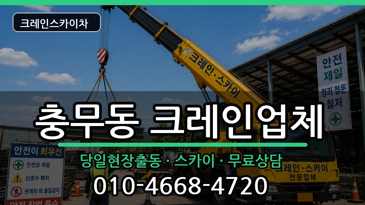 부산광역시서구충무동 크레인 부산광역시서구충무동 크레인 장비 처리 안내 이미지 1