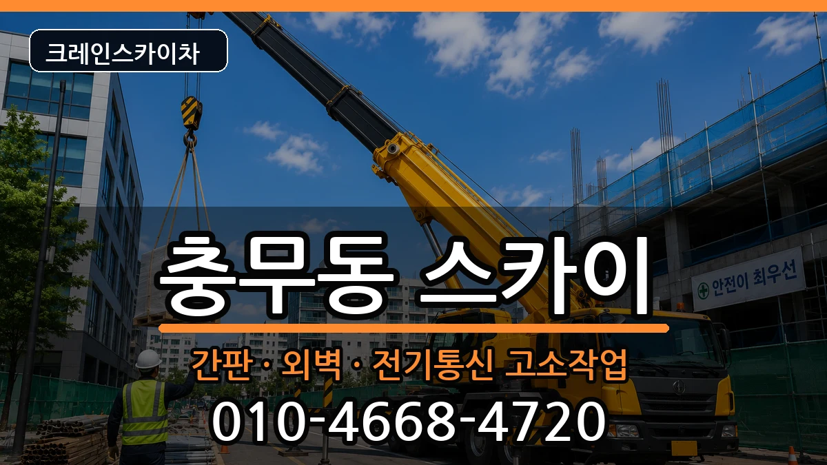 경상남도창원시진해구충무동 스카이 장비 처리 안내 이미지 2