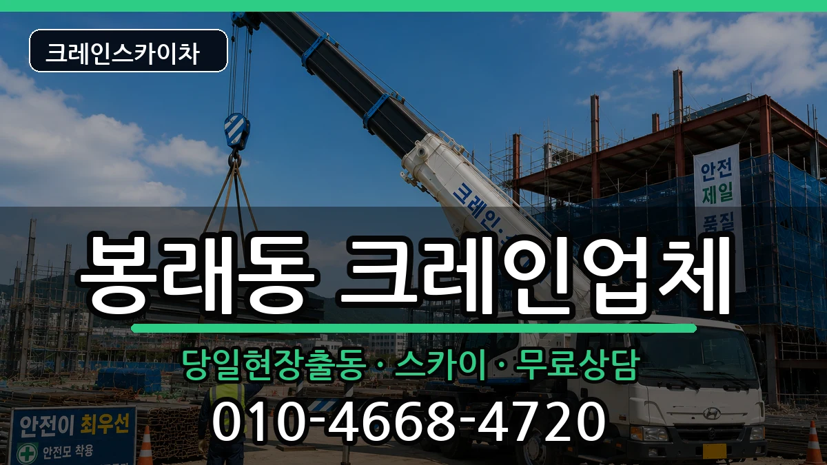 부산광역시영도구봉래동 크레인 부산광역시영도구봉래동 크레인 장비 처리 안내 이미지 2