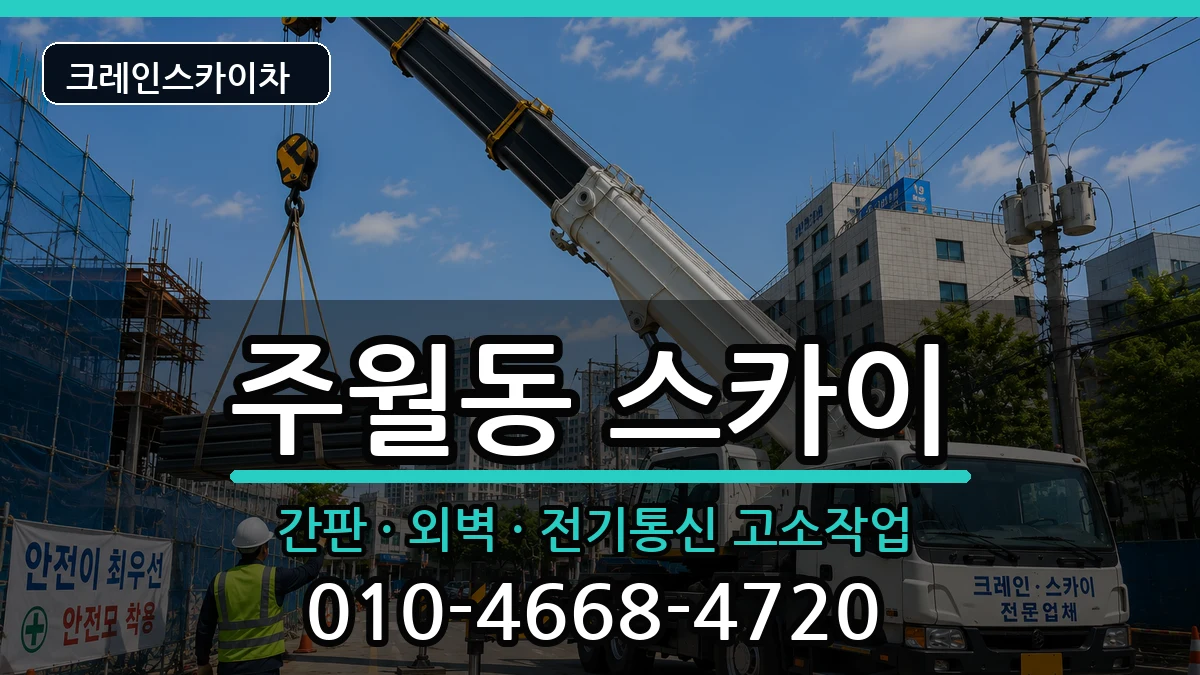 광주광역시남구주월동 스카이 광주광역시남구주월동 스카이 장비 처리 안내 이미지 3