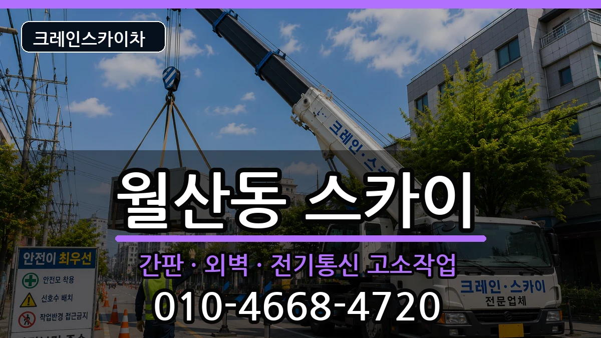광주광역시남구월산동 스카이 광주광역시남구월산동 스카이 장비 처리 안내 이미지 1