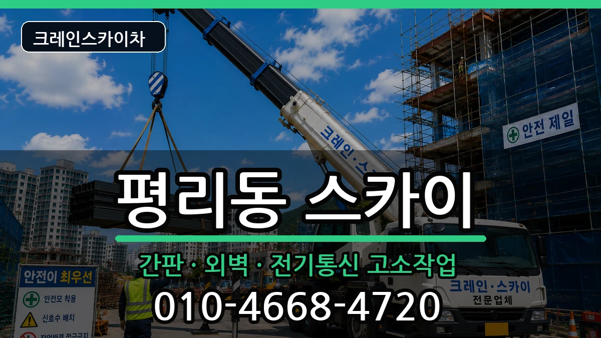 대구광역시서구평리동 스카이 대구광역시서구평리동 스카이 장비 처리 안내 이미지 2