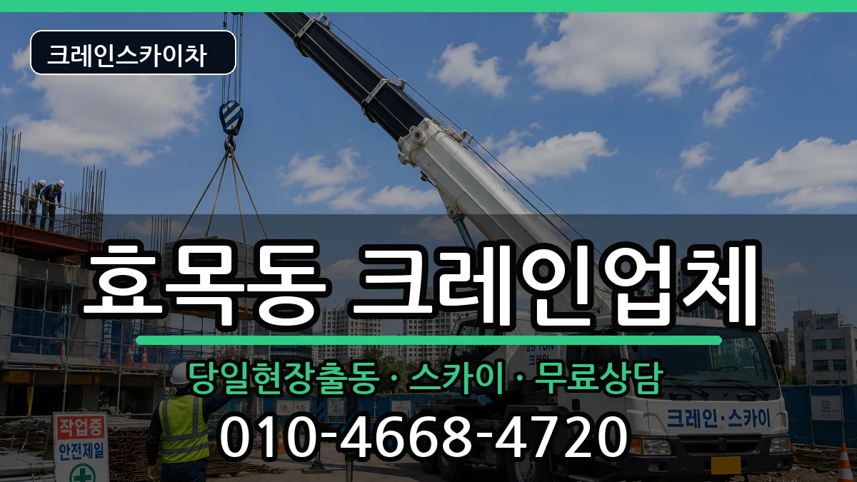 대구광역시동구효목동 크레인 대구광역시동구효목동 크레인 장비 처리 안내 이미지 3