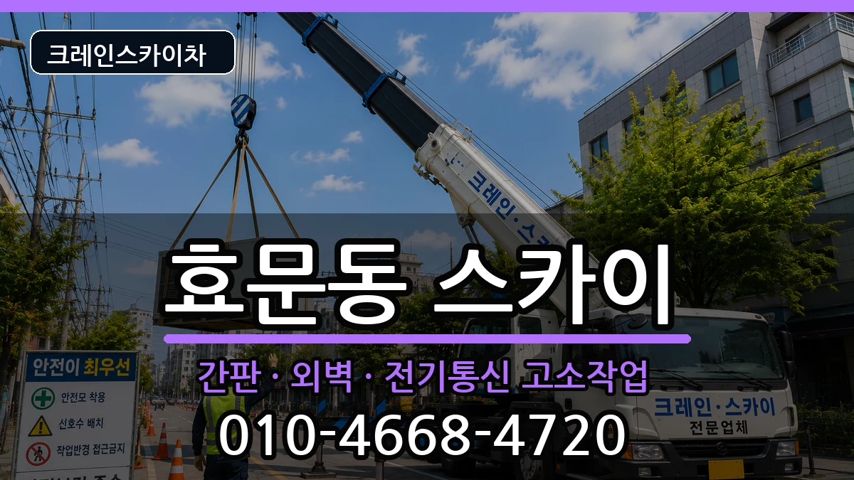 울산광역시북구효문동 스카이 울산광역시북구효문동 스카이 장비 처리 안내 이미지 3
