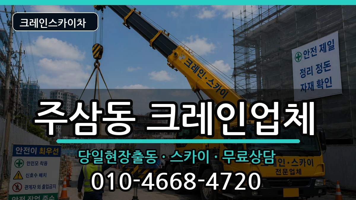 전라남도여수시주삼동 크레인 전라남도여수시주삼동 크레인 장비 처리 안내 이미지 2