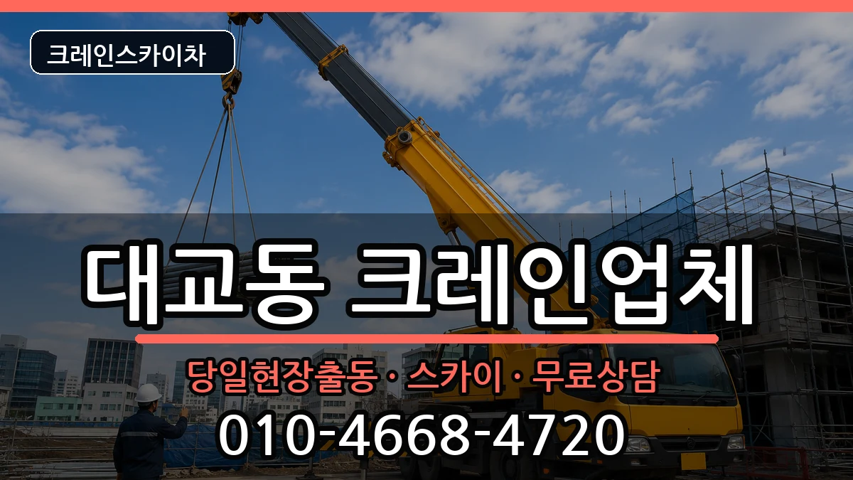 전라남도여수시대교동 크레인 전라남도여수시대교동 크레인 장비 처리 안내 이미지 3