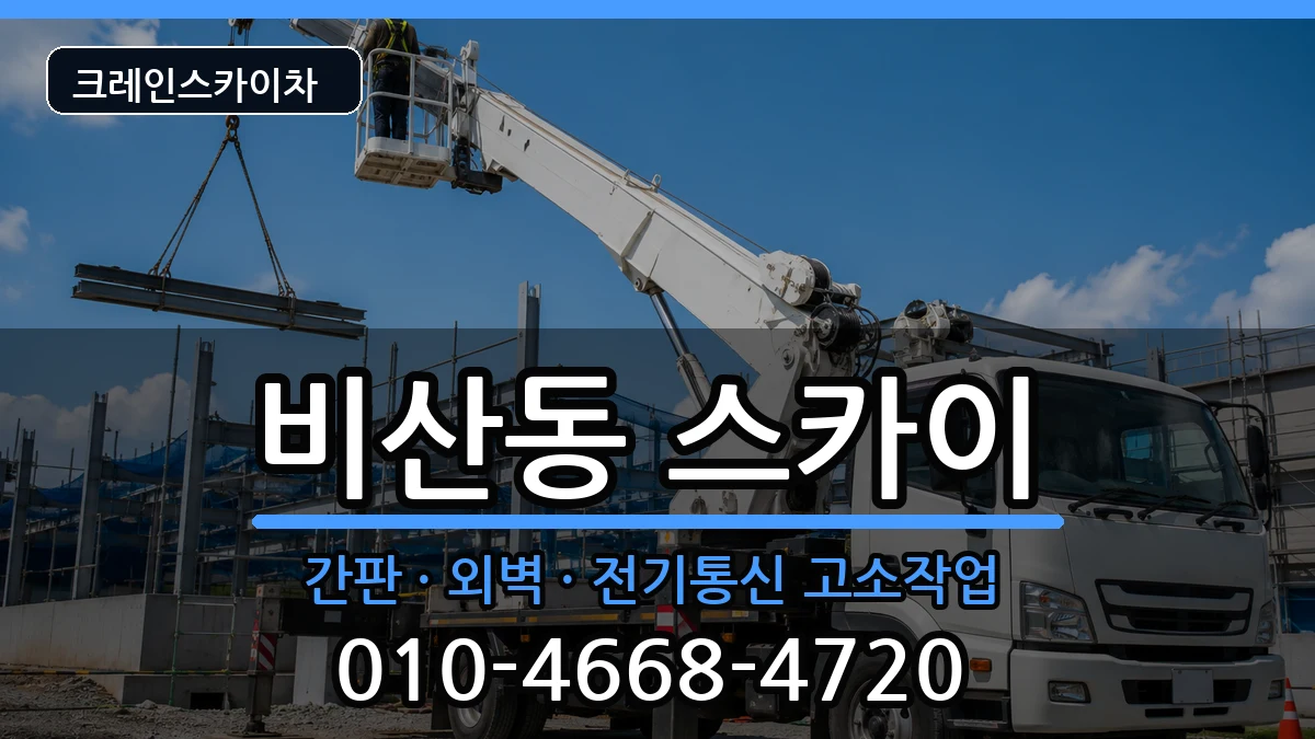 대구광역시서구비산동 스카이 장비 처리 안내 이미지 3