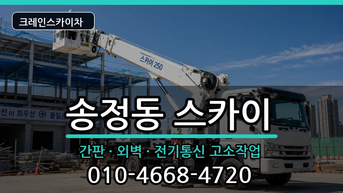 경상북도구미시송정동 스카이 경상북도구미시송정동 스카이 장비 처리 안내 이미지 1
