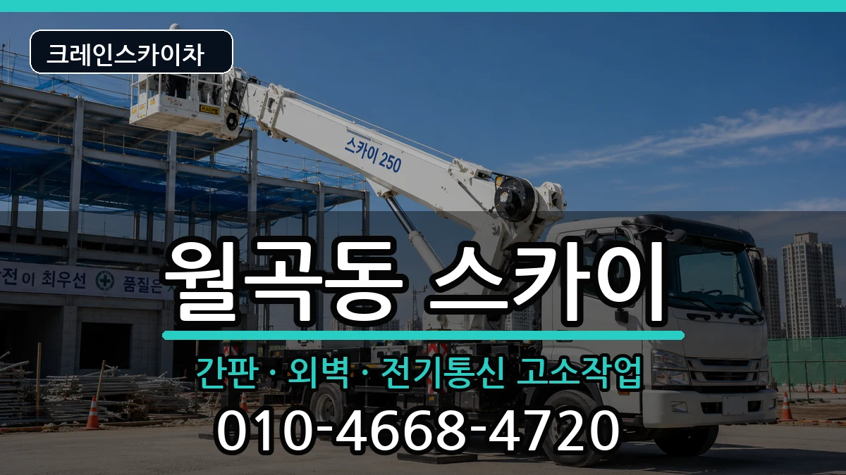 광주광역시 광산구 월곡동  스카이 사례형
