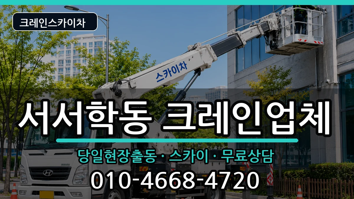 전북특별자치도전주시완산구서서학동 크레인 전북특별자치도전주시완산구서서학동 크레인 장비 처리 안내 이미지 1