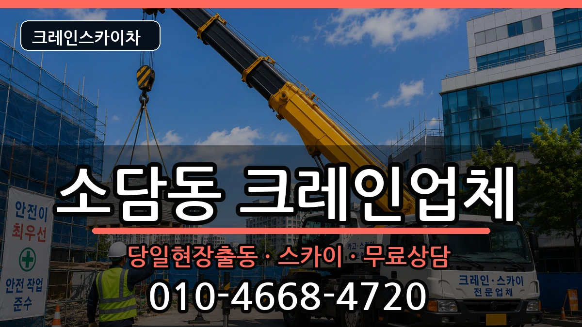 세종특별자치시소담동 크레인 세종특별자치시소담동 크레인 장비 처리 안내 이미지 3