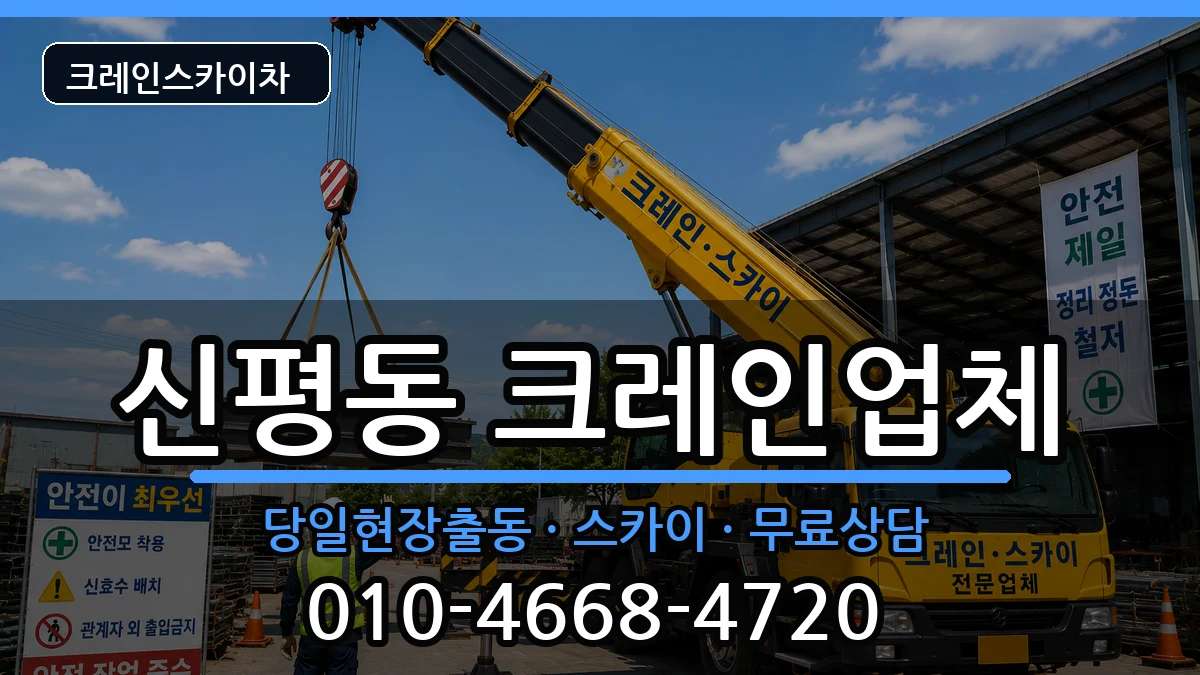 부산광역시사하구신평동 크레인 부산광역시사하구신평동 크레인 장비 처리 안내 이미지 1