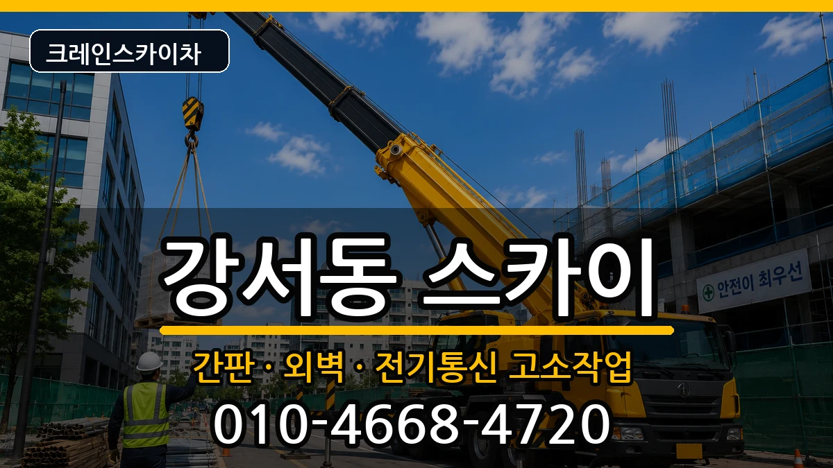 충청북도청주시흥덕구강서동 스카이 장비 처리 안내 이미지 2