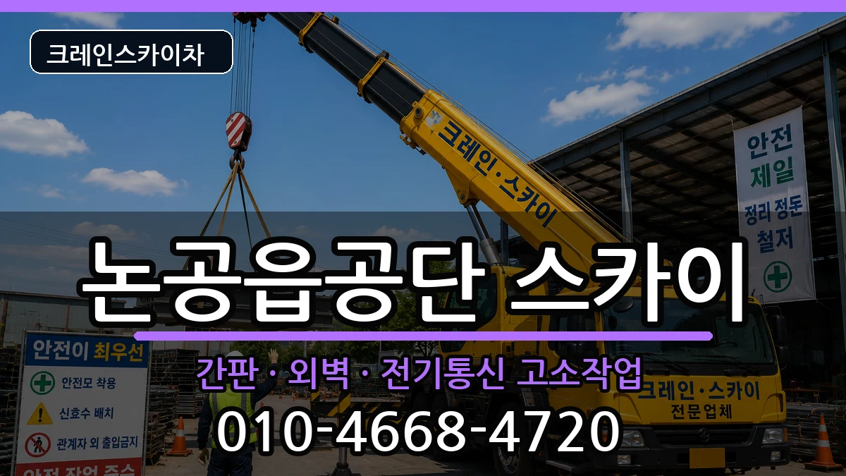 대구광역시달성군논공읍공단 스카이 대구광역시달성군논공읍공단 스카이 장비 처리 안내 이미지 3