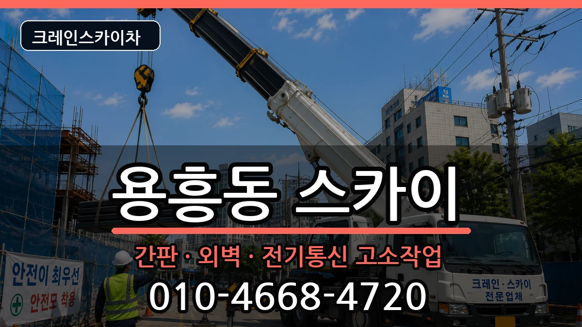 경상북도포항시북구용흥동 스카이 장비 처리 안내 이미지 2