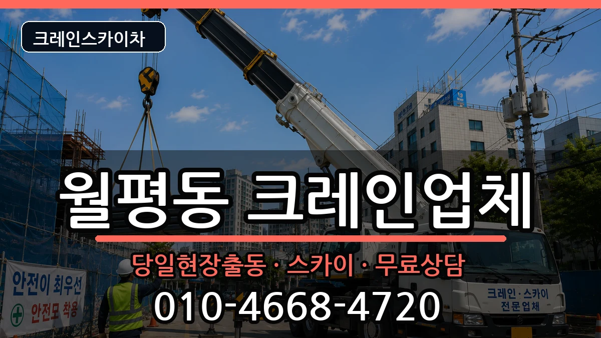 대전광역시서구월평동 크레인 대전광역시서구월평동 크레인 장비 처리 안내 이미지 3