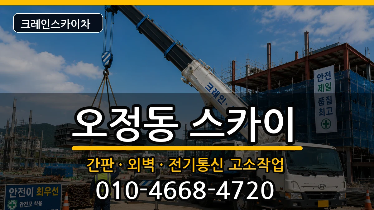 대전광역시대덕구오정동 스카이 대전광역시대덕구오정동 스카이 장비 처리 안내 이미지 3