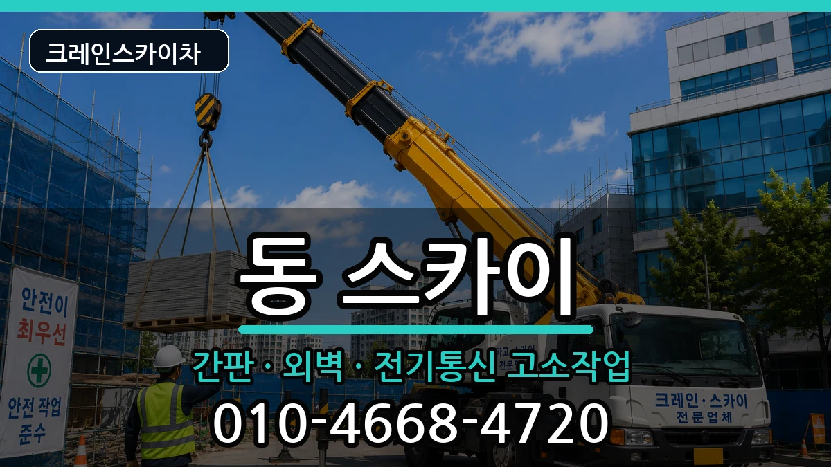 경상북도안동시서구동 스카이 경상북도안동시서구동 스카이 장비 처리 안내 이미지 1