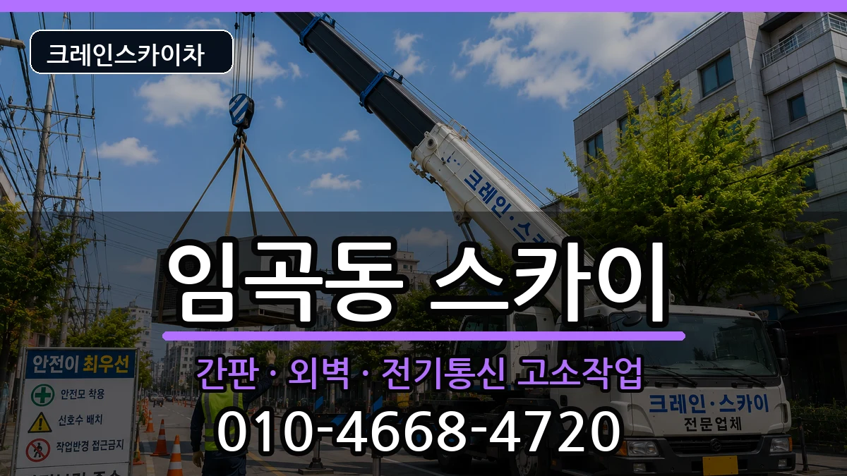 광주광역시광산구임곡동 스카이 광주광역시광산구임곡동 스카이 장비 처리 안내 이미지 1