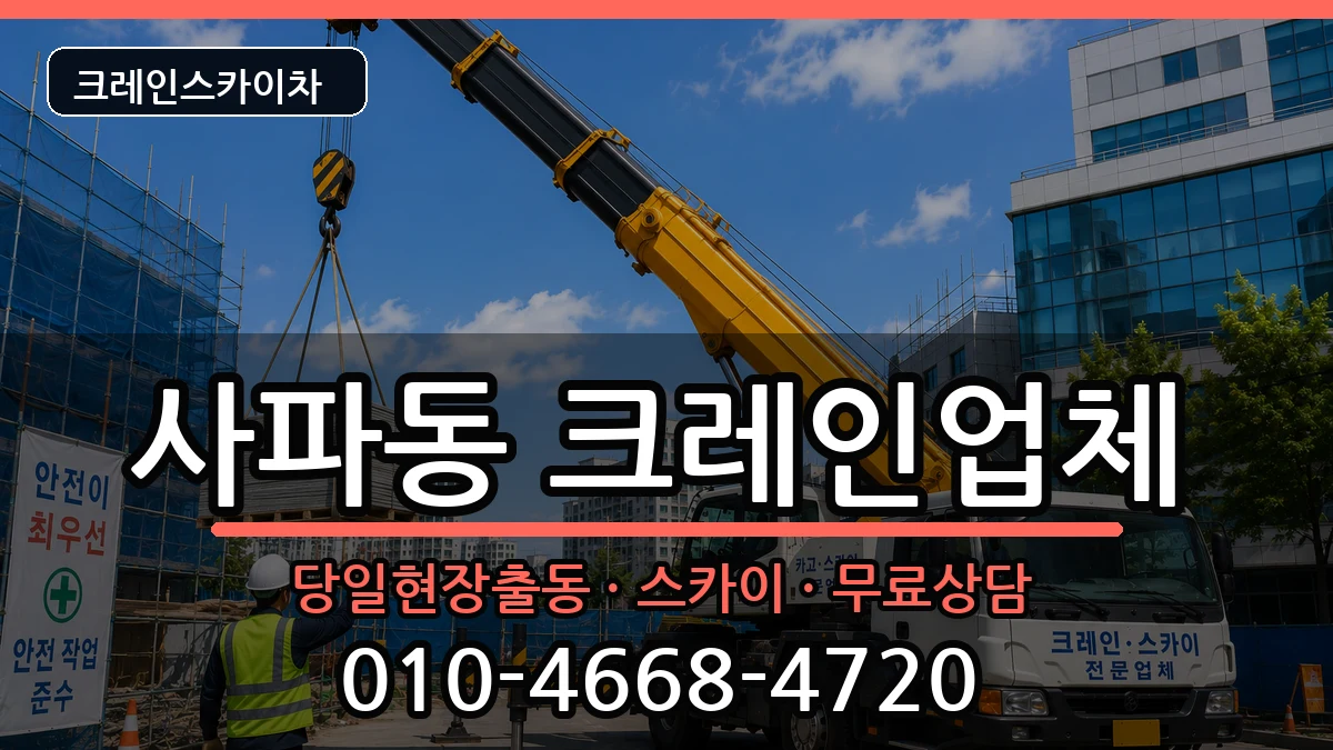 경상남도창원시성산구사파동 크레인 경상남도창원시성산구사파동 크레인 장비 처리 안내 이미지 1