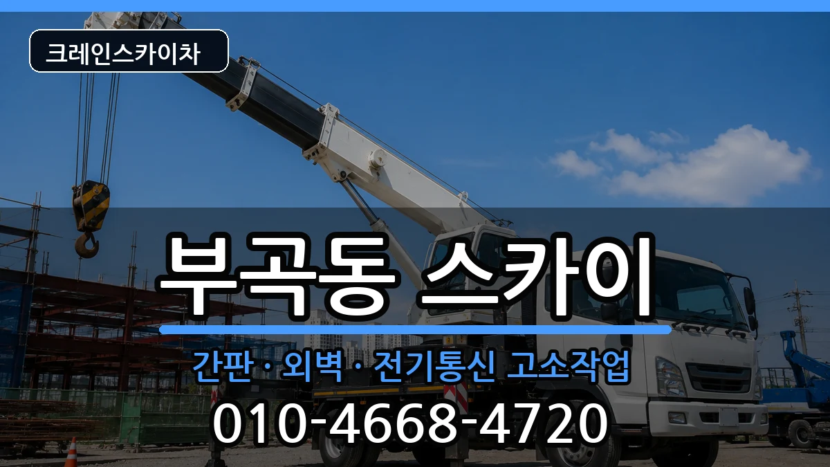강원특별자치도동해시부곡동 스카이 강원특별자치도동해시부곡동 스카이 장비 처리 안내 이미지 3