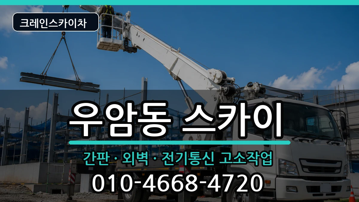 충청북도청주시청원구우암동 스카이 충청북도청주시청원구우암동 스카이 장비 처리 안내 이미지 1